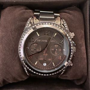 Chocolate gold Michael Kors watch